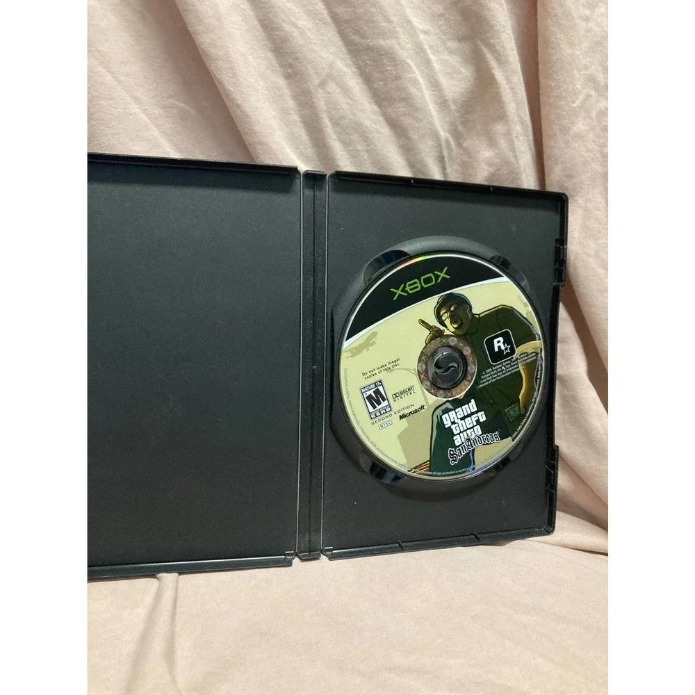 𝅺grand Theft Auto: San Andreas (Platinum Hits) (Microsoft Xbox, 2005)